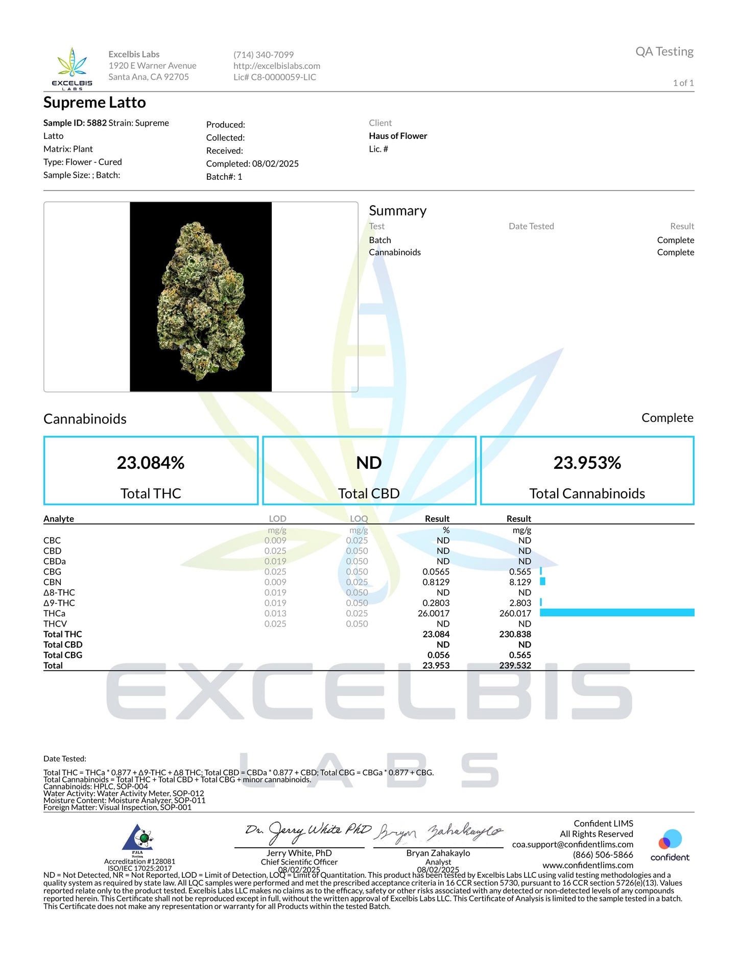 SUPREME LATTO EXOTIC PRE-ROLL