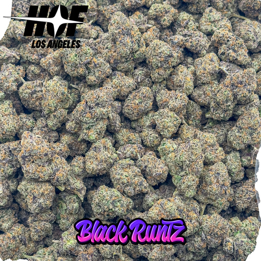 BULK - BLACK RUNTZ - INDOOR THCA FLOWER