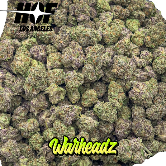 BULK - WARHEADZ - EXOTIC THCA FLOWER